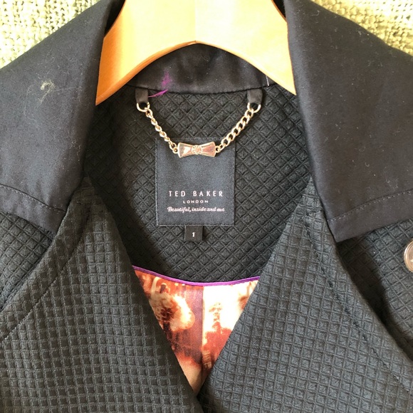 Ted Baker Black Coat - Picture 5 of 9